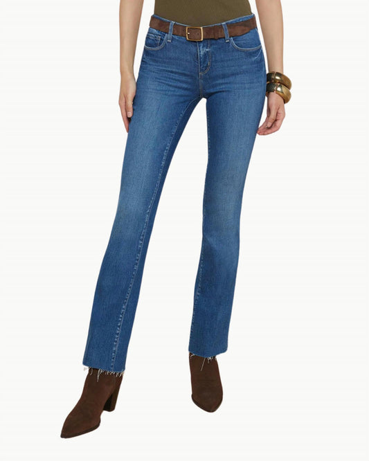L'Agence - Sneeki Low-rise Straight-leg Jean