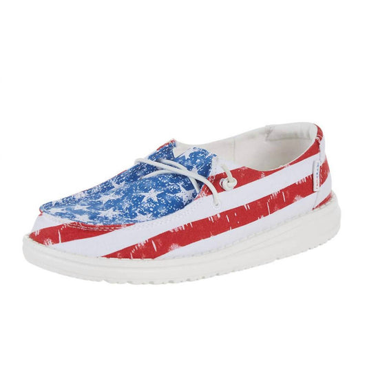 Hey Dude - Kid's Wendy Star Spangled Sneaker
