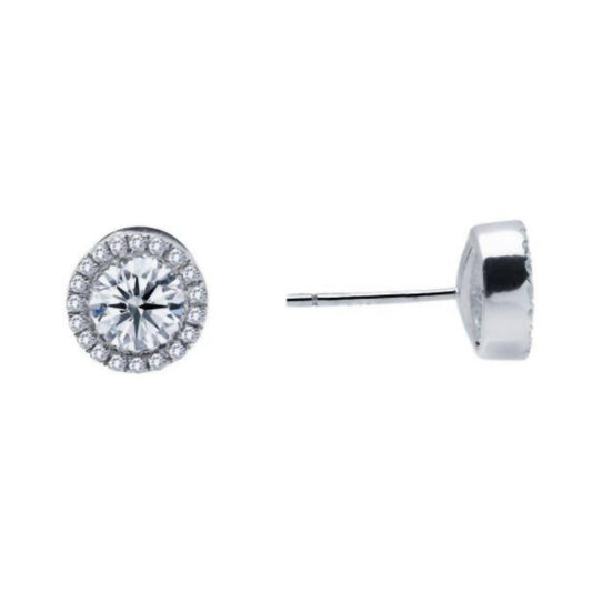 Lafonn - Women's Halo Stud Earrings