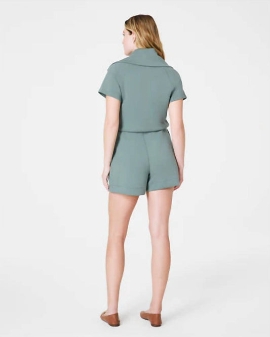 Spanx - Half Zip Romper