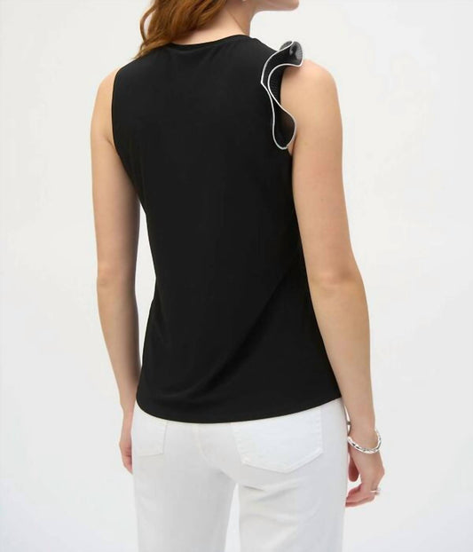Joseph Ribkoff - CHIC SLEEVELESS PULLOVER