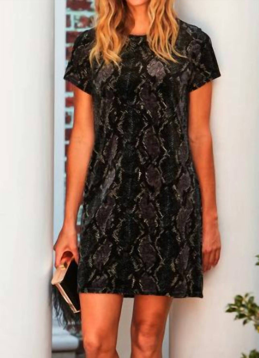 Jude Connally - Ella Velvet Mini Dress