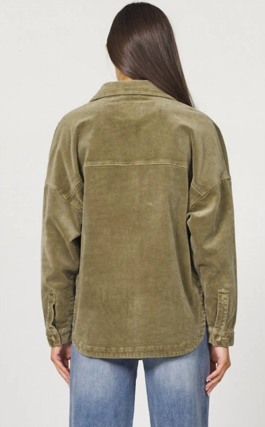 Dear John Denim - Gina Button Front Oversized Denim Jacket