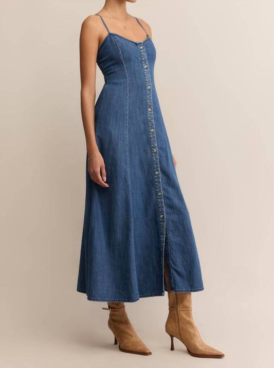 Z Supply - Angel Eyes Denim Midi Dress