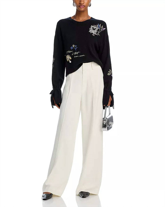 Cinq A Sept - Tasha Heritage Patch Sweater