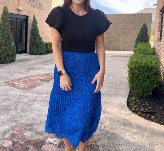 Skies Are Blue - In Due Time Skirt