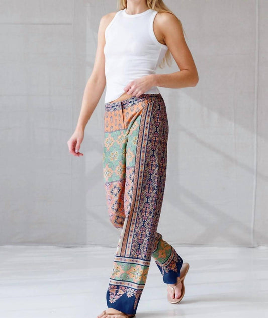 Go By Go Silk - Patio Printed Pant