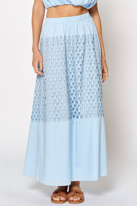 Lalavon - Arie Embroidered Skirt
