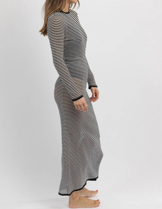 Sweetkama - RHEA STRIPE KNIT COVER UP
