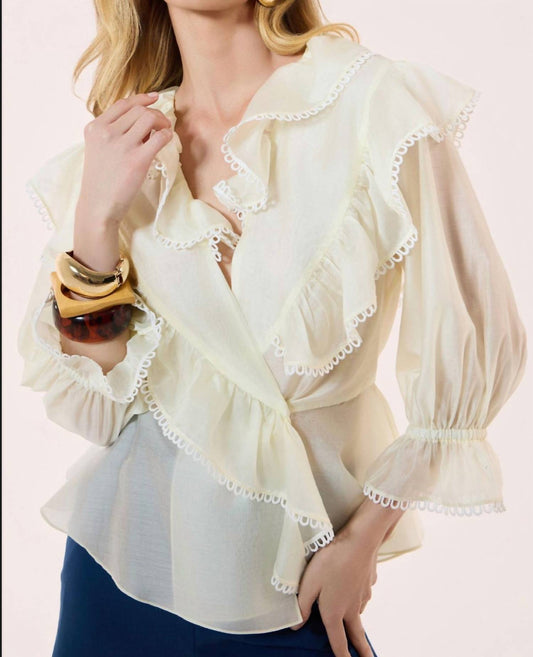 Strass - Ruffled Lace Shirt