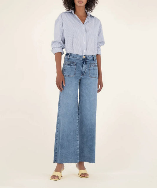 Kut From The Kloth - Meg High Rise Wide Leg Jeans
