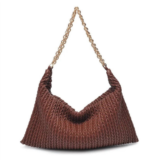 Urban Expressions - Women's Aurelia Woven Shoulder Bag
