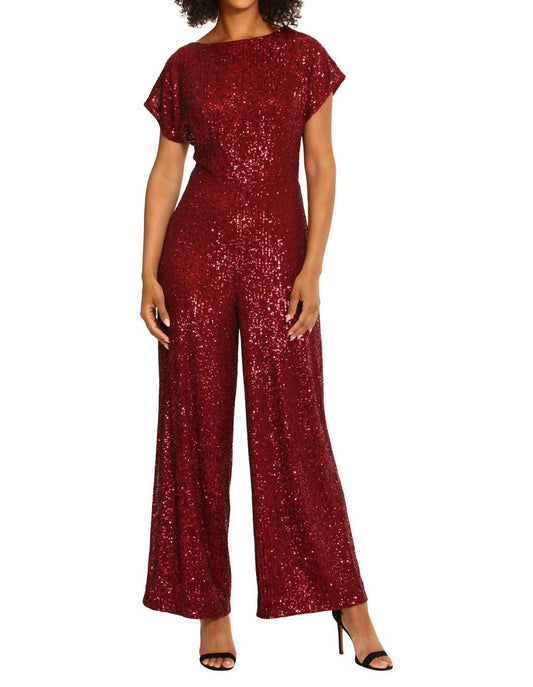 Maggy London - Amber Sequin Jumpsuit