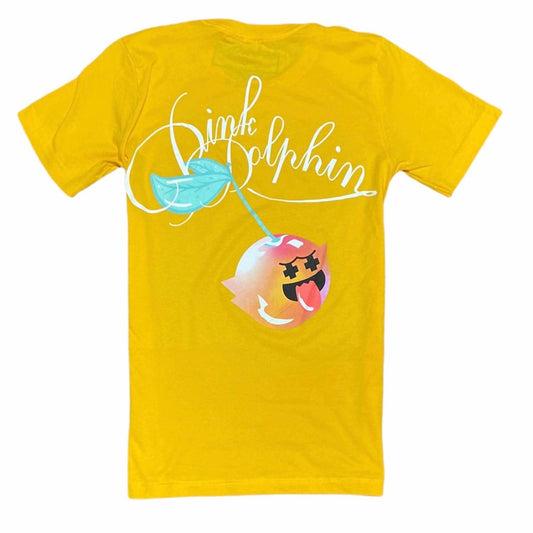 Pink + Dolphin - MEN'S CHERRY SCRIPT TEE