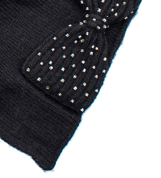 Portolano - Women's Beaded Bows Scarf