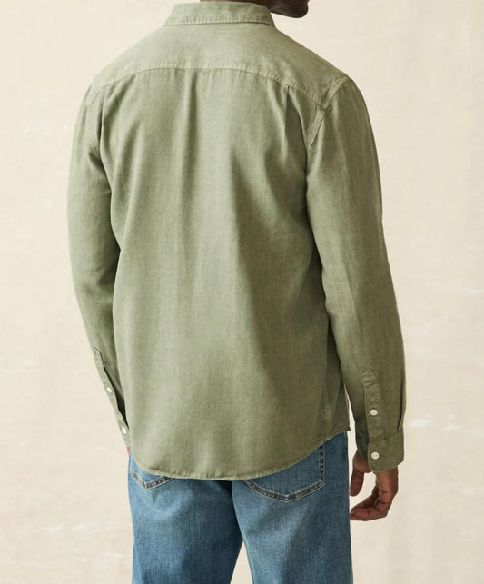 Faherty - Tried & True Chambray Long Sleeve Work Shirt