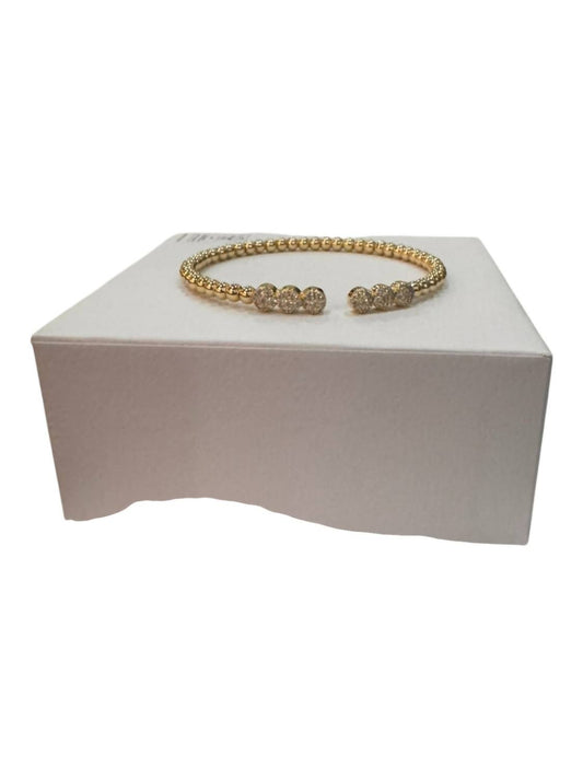 Af Designs - Women's Adjustable Beaded Cuff Bracelet