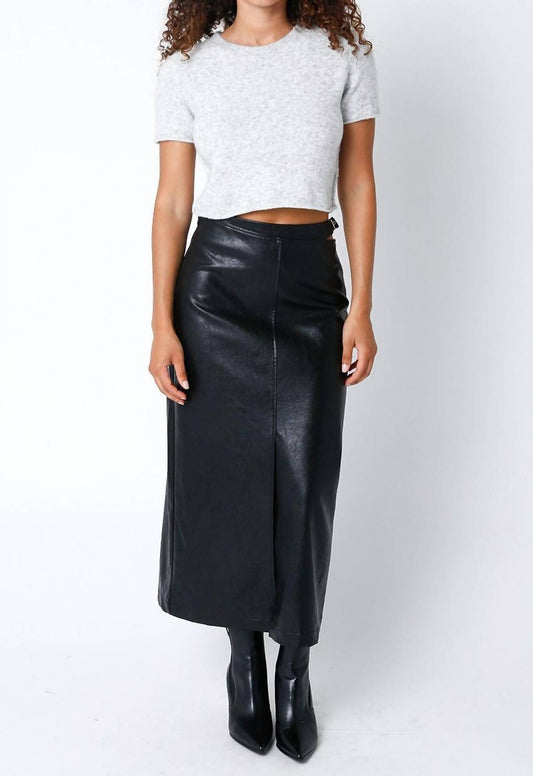 Olivaceous - Fuzzy Knit Tee Sweater