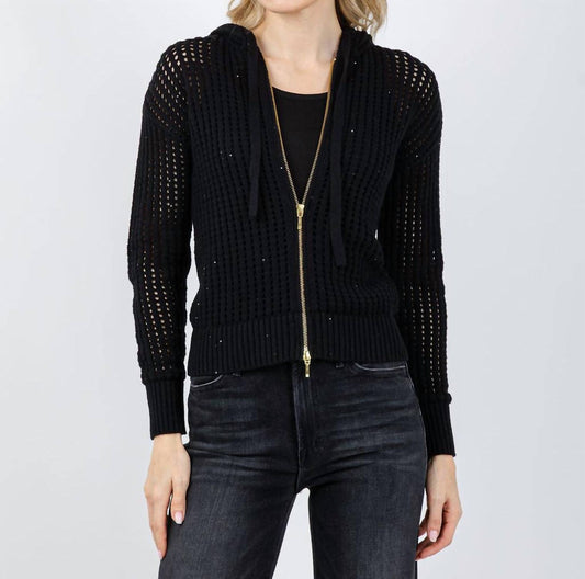 Brodie Cashmere - Astrid Sequin Hoodie