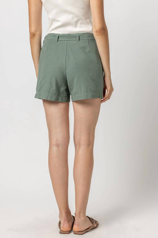 Lilla P - Belted Canvas Shorts
