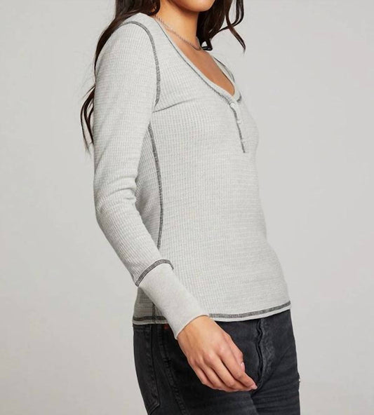 Chaser - Long Sleeve Henley Top