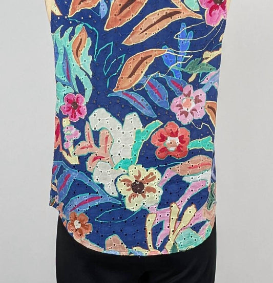 Fdj - camo floral top