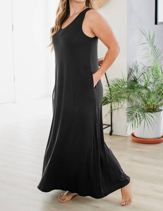 Yala - Kinsley Sleeveless Bamboo Maxi Dress