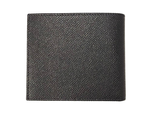 Ermenegildo Zegna - Men's Metal Logo Bifold Pebbled Leather With Id Holder Wallet