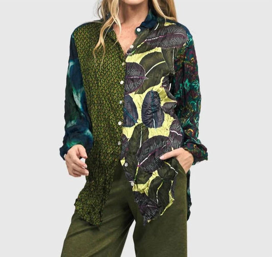 Alembika - Judith Crinkle Button Down Shirt