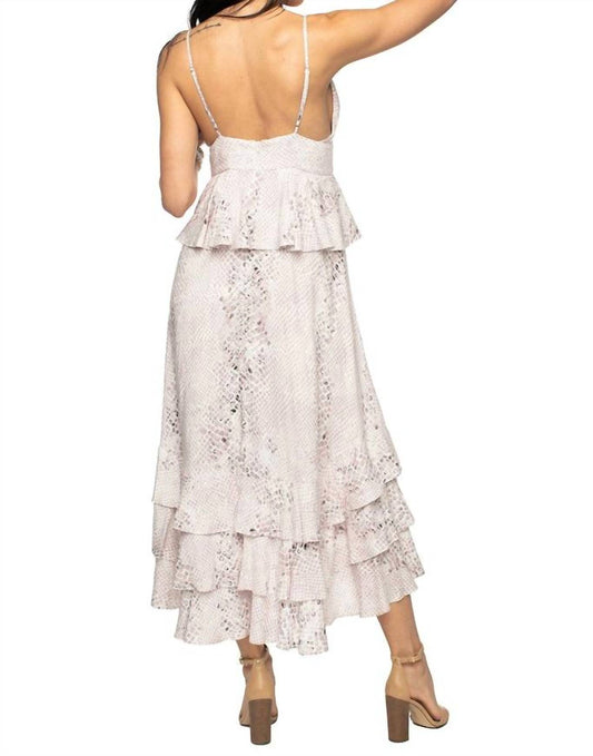 Georgia Pebble High Low Dress