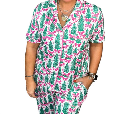 Blakeley - Tis The Season Luxe Pajama Set