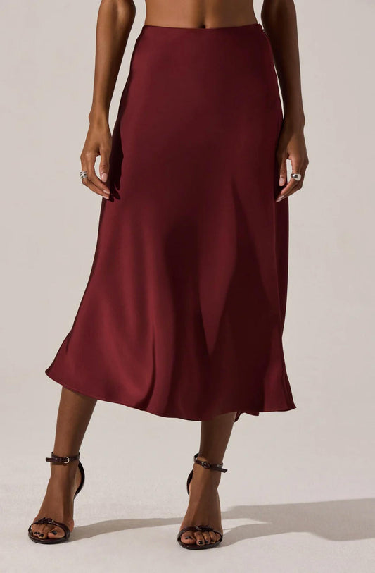 Astr - Windey Midi Skirt