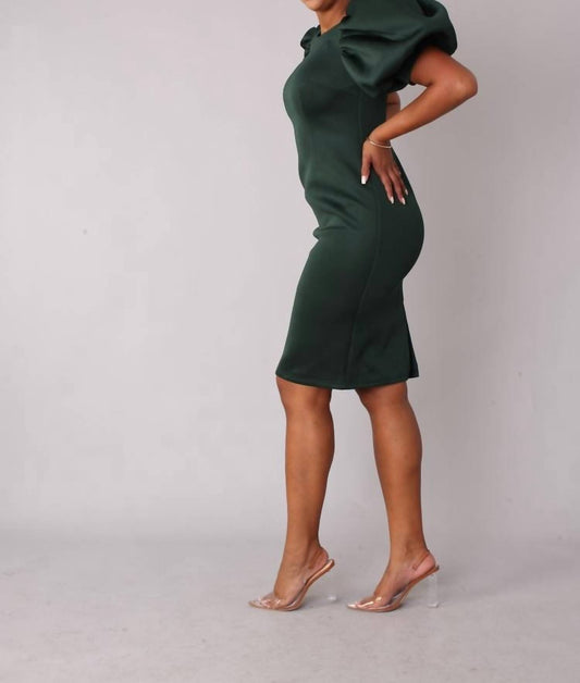 For Her Nyc - Scuba Midi Dress