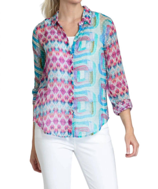 Apny - Diamond Square Top