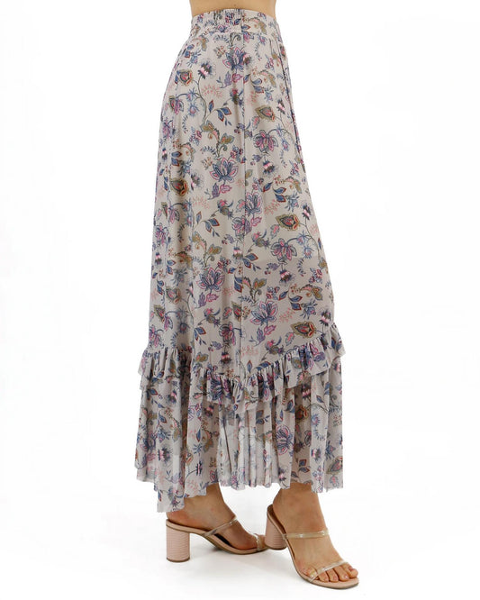 Grace And Lace - Mesh Floral Maxi Skirt