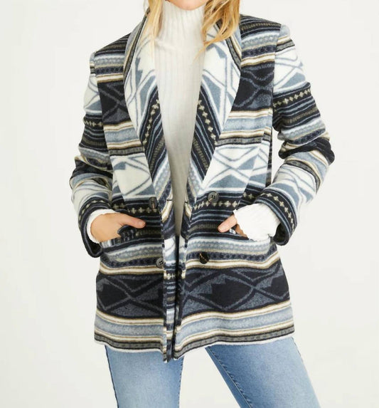 Driftwood - Blanch Southwestern Print Blazer