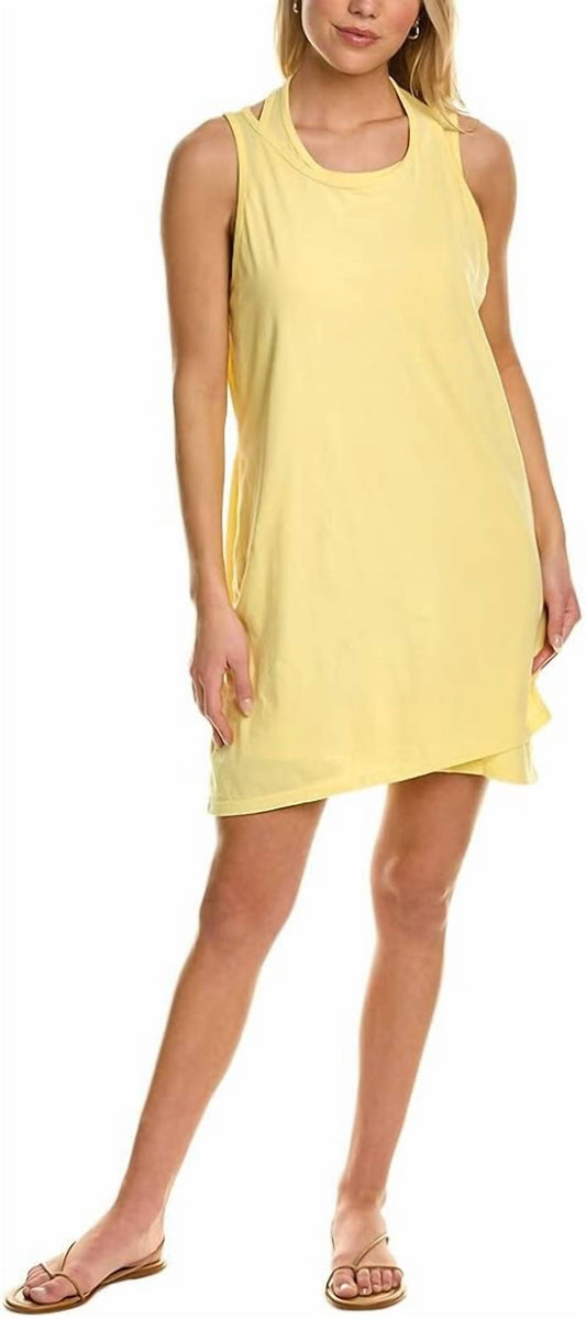 Monrow - Women's Double Layer Racer Tank Dress