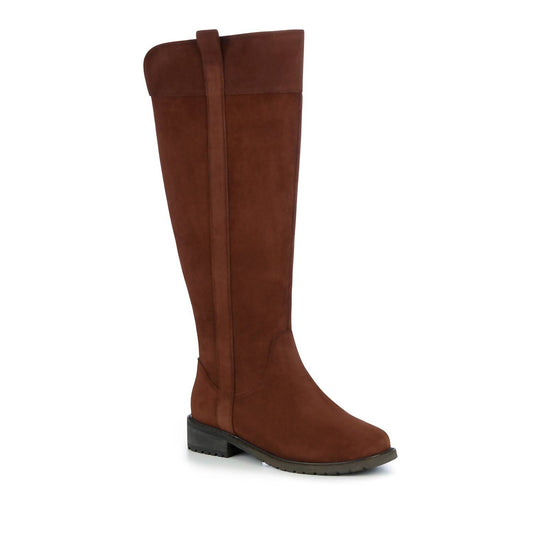 Women's Hervey Knee High Waterproof Suede Boot