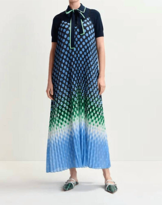 Essentiel Antwerp - Hyacinth Pleated Maxi Slip Dress