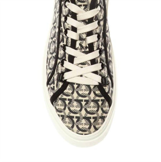 Salvatore Ferragamo - Men's Anson Gancini Jacquard Sneakers