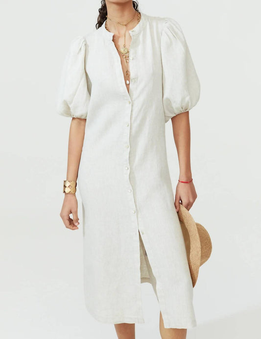 Lanhtropy - Bubble Linen Dress
