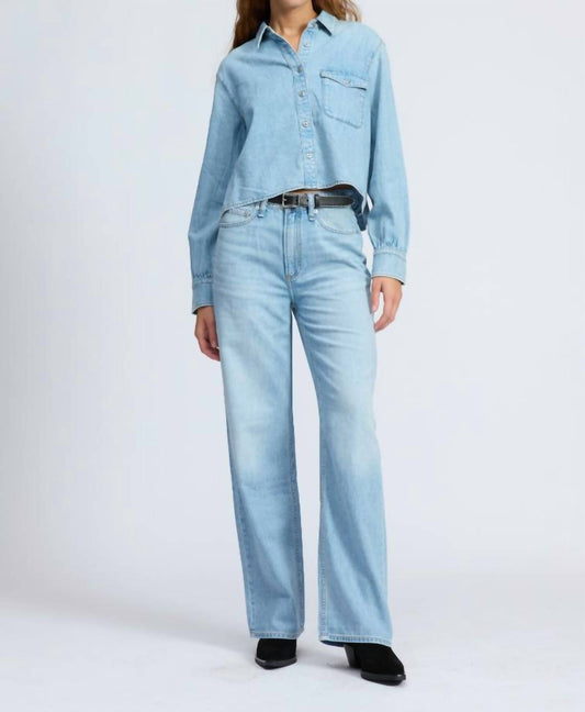 Rag & Bone - Logan Wide Leg Jeans