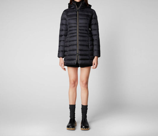 Save The Duck - Reese 3/4 Hooded Puffer Coat