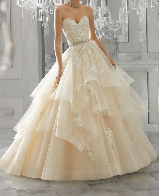 Morilee - Moira Diamante Beaded Gown