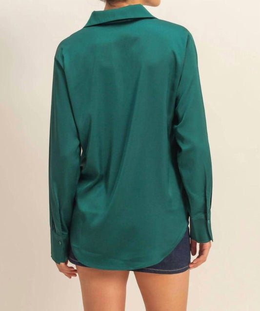 Hyfve - Sammy Button-up Satin Top