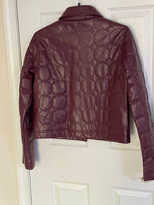 Dolce Cabo - Women's Vegan Leather Quilted Jacket