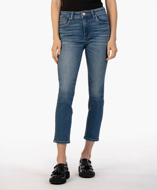 Kut From The Kloth - High Rise Crop Straight Jeans