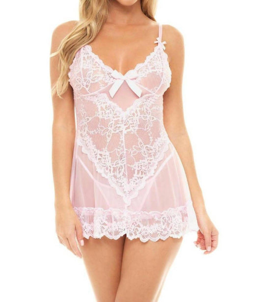 Oh La La Cheri - Valentine Soft Cup Babydoll
