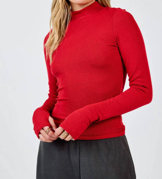 Sage The Label - Ronan Mock Neck Top