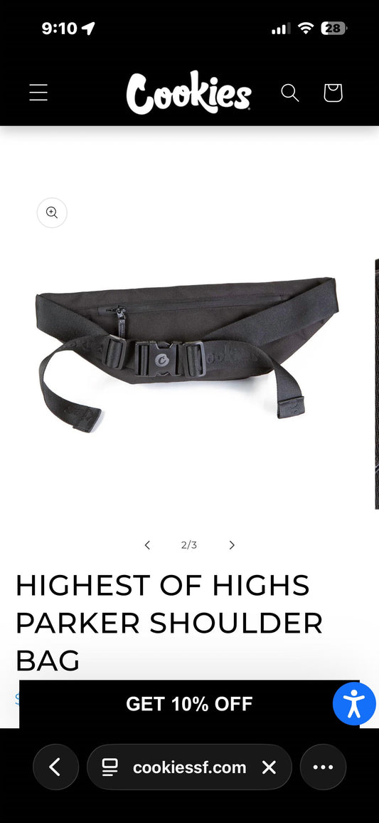 Cookies - HIGHEST OF HIGHS PARKER SHOULDER BAG